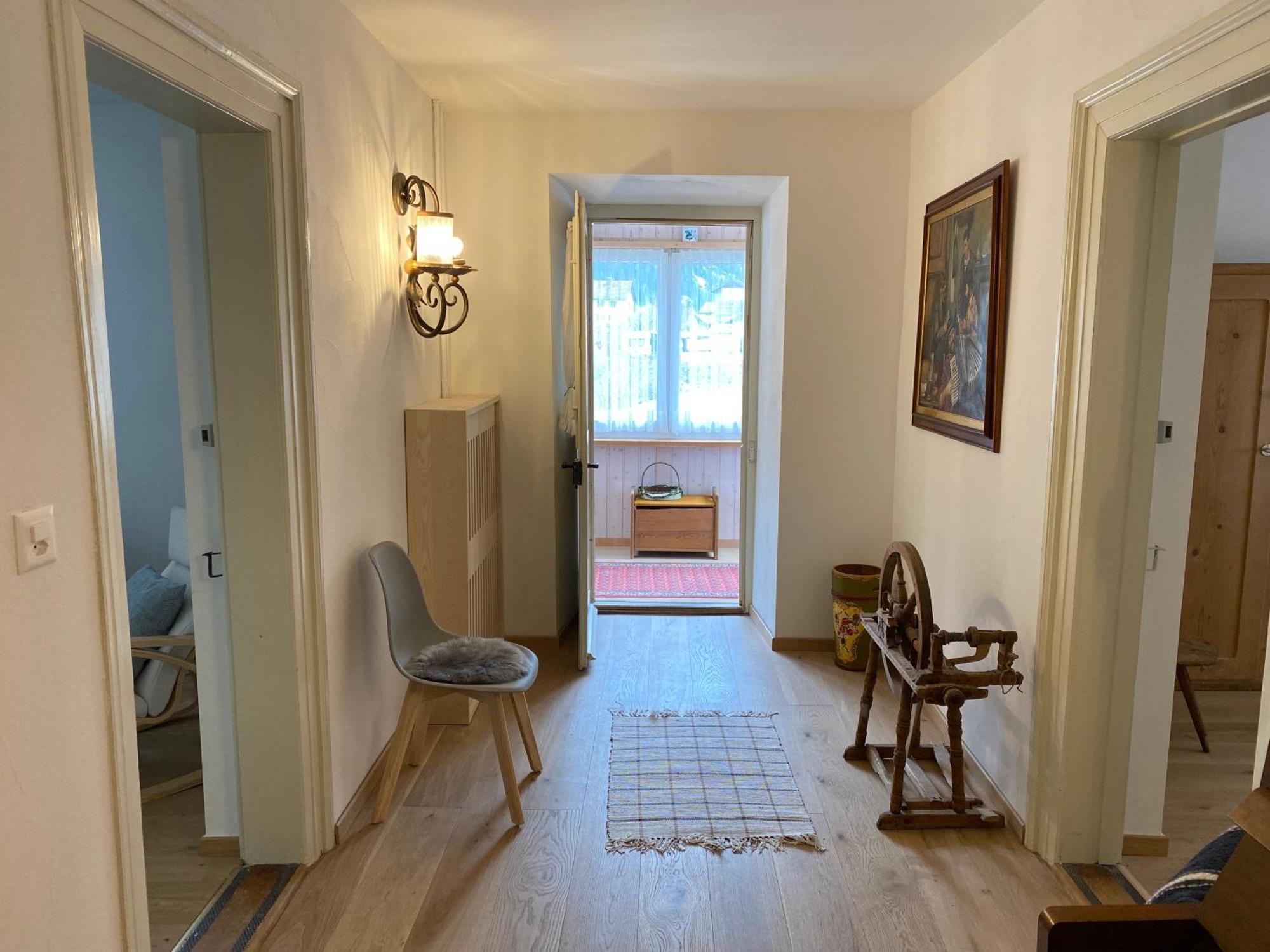 Haus La Punt, Savognin Lejlighed Rona Værelse billede