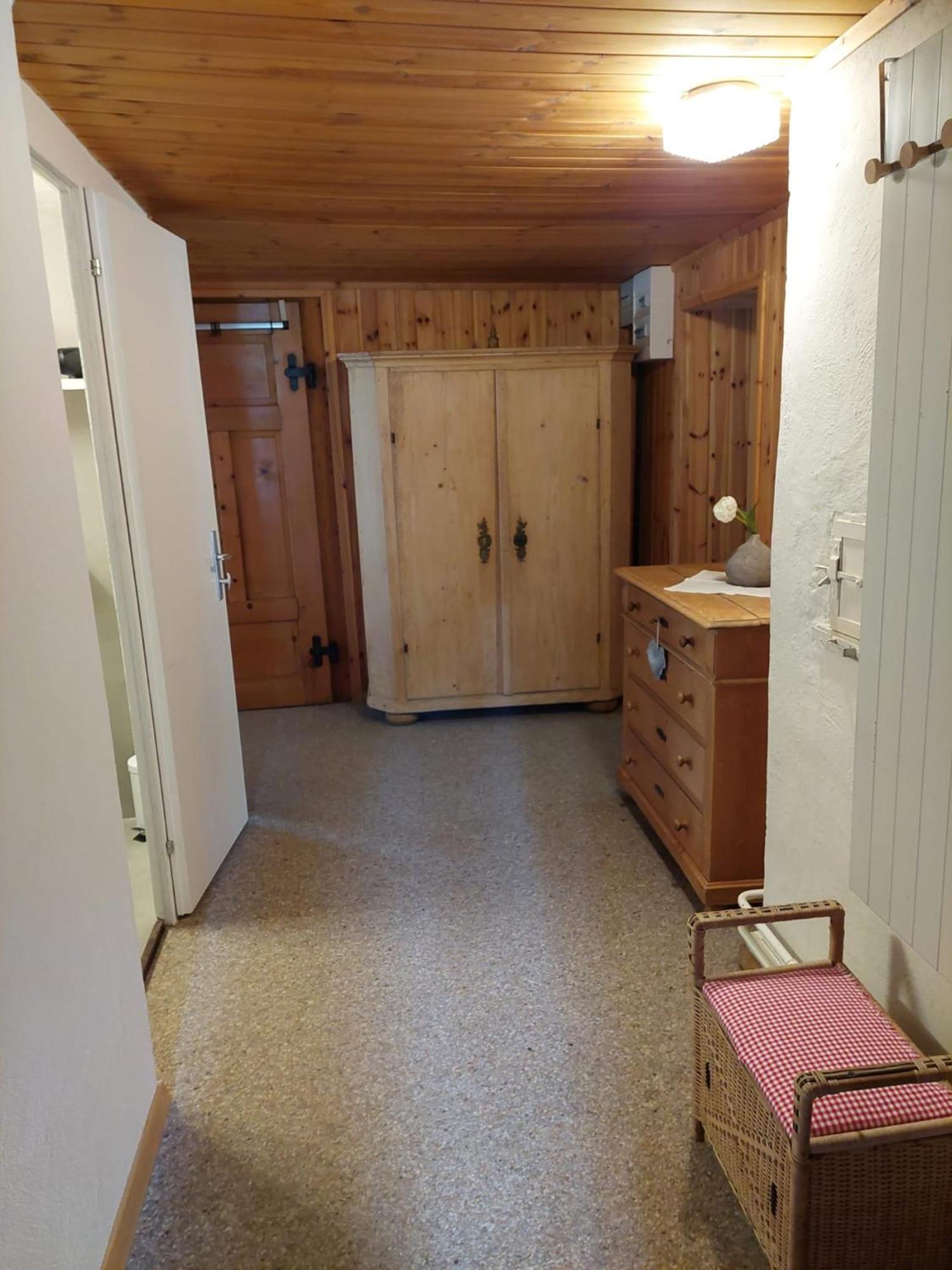 Haus La Punt, Savognin Lejlighed Rona Værelse billede
